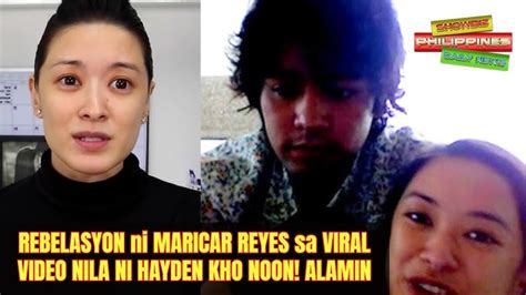 hyden kho maricar|Maricar Reyes on 2009 video scandal: 'I thought about suicide'.